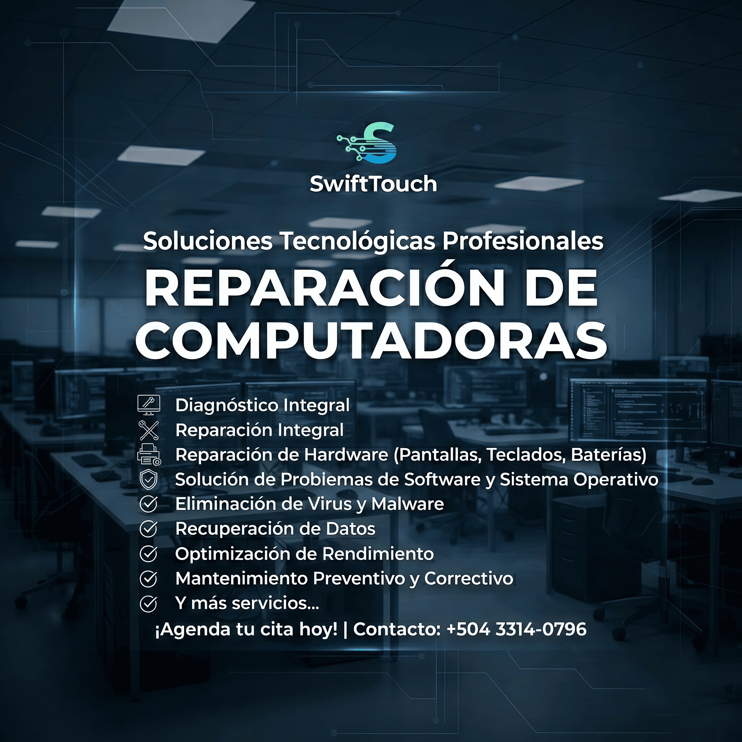 Reparación de computadoras e impresoras